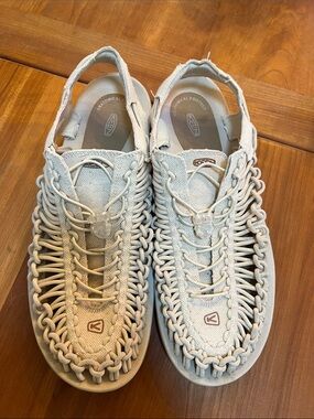 Keen Cream UNEEK Sandals - Braided Cord Design Size 14